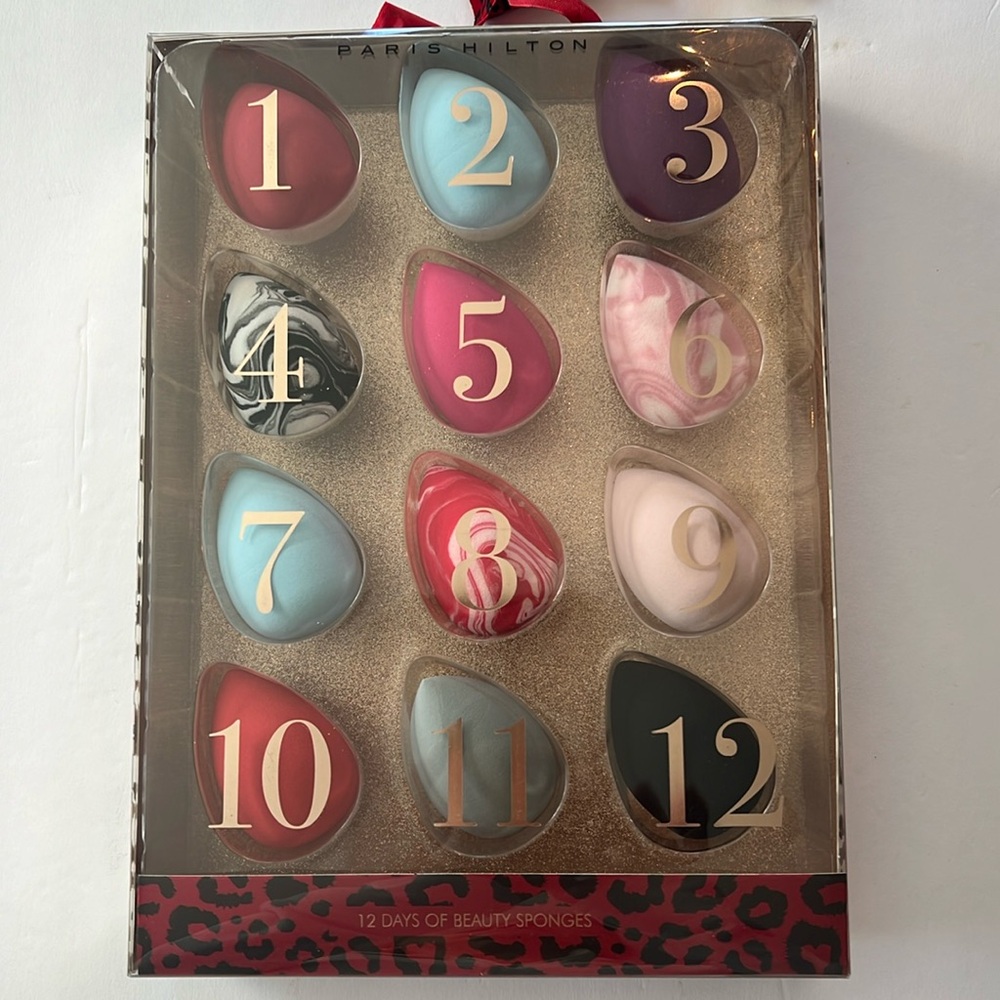 12 Days of Beauty Sponges by Paris Hilton